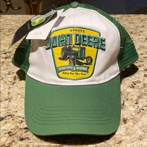 John Deere trucker hat NWT men or women